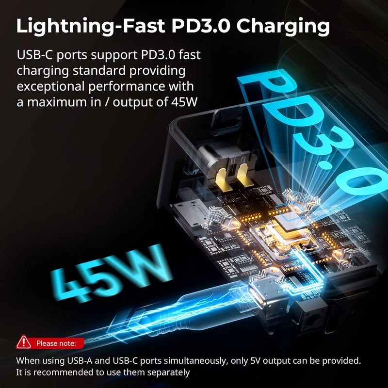 SMALLRIG بطارية V Mount VB50 سوداء، 50Wh / 3400mAh بطارية V Mount مع خرج 45W، شحن كامل في 1.5 ساعة، مع USB-C، D-TAP، USB-A، منفذين DC مزدوجين، شاشة OLED، لكاميرات، هواتف، كاميرات فيديو، شاشات - Image 2